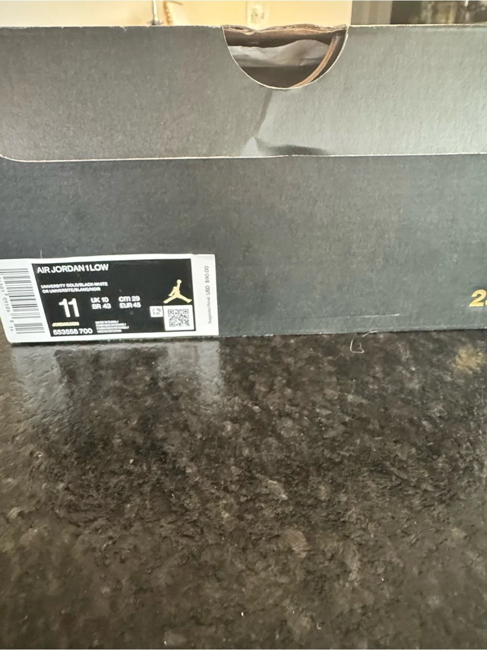 Jordan 1 Low University Gold